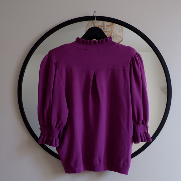 BA&SH Sera Jumper in Purple - Picture 4 of 7